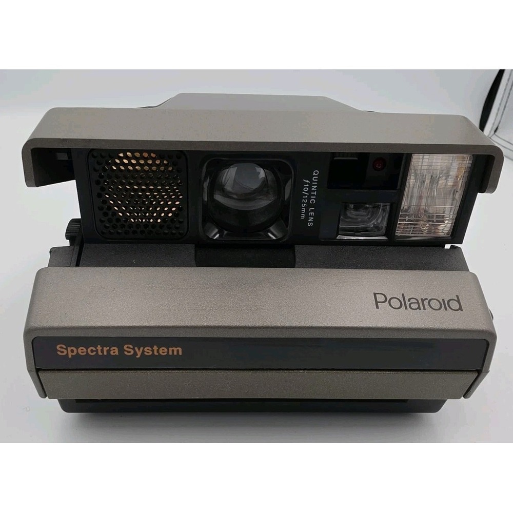 Vtg Polaroid Spectra System Instant Film Camera 125mm f10 Made in UK